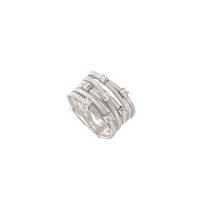 Anello Marco Bicego Donna Goa in Oro bianco Diamante AG277-B - AG277-B